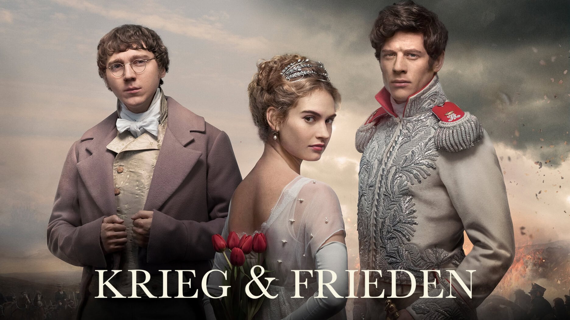 axn white_krieg und frieden_keyart